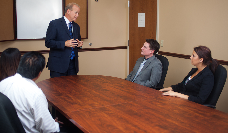 Thomas A. Klint meets with Premier Disabilit Services, LLC staff